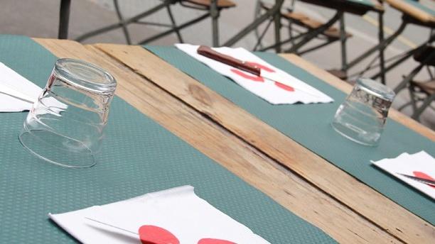 Le Petit Baïona Zoom sur la terrasse