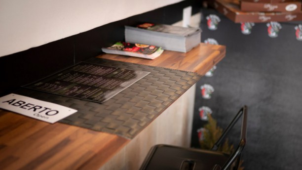 Di Marios pizza e pasta Vista do interior