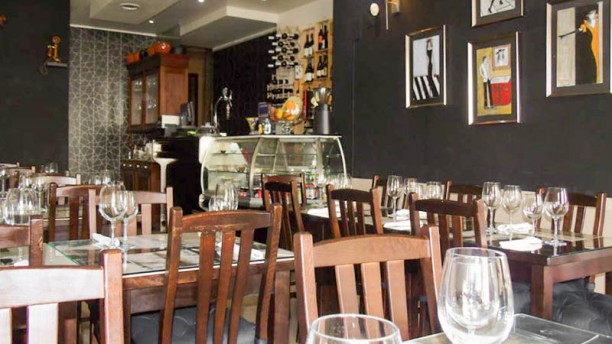 Sabores Autênticos Vista da sala