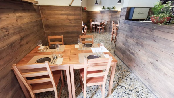 Avó Restaurante Vista da sala