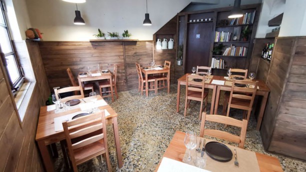 Avó Restaurante Vista da sala