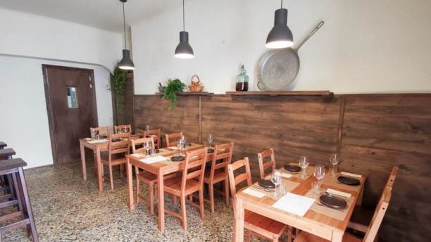 Avó Restaurante Vista da sala