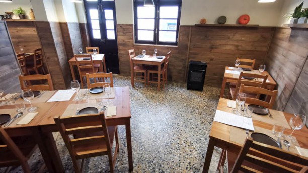 Avó Restaurante Vista da sala