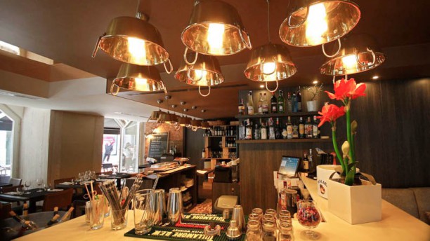 Restaurante Ouro Vista da sala