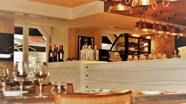 Restaurante Ouro Vista da sala