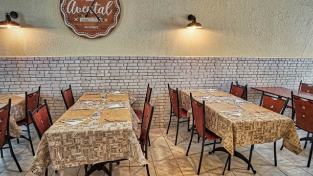 Avental Vista da sala