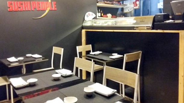 Sushi People Vista da sala