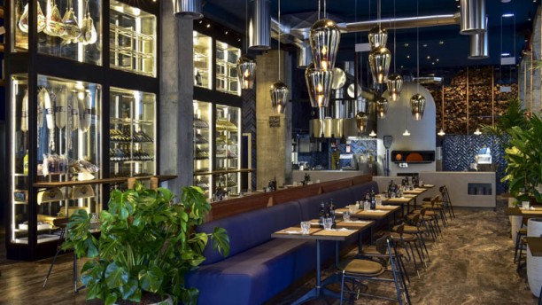 Ristorante La Squadra Vista da sala