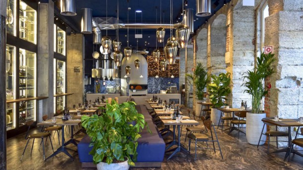 Ristorante La Squadra Vista da sala