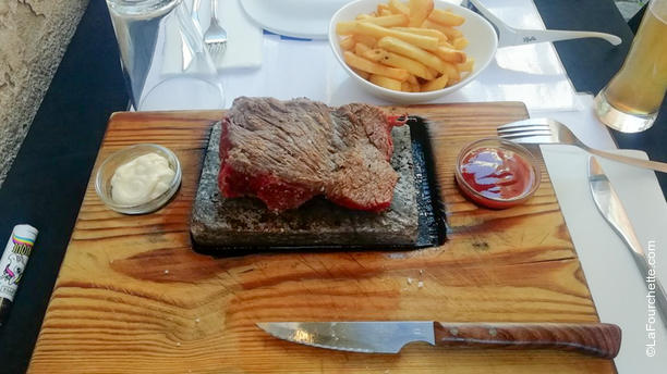 Floresta da cidade Naco na pedra