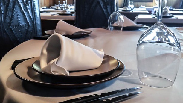 Terras D´Além - Restaurante Regional Detalhe da mesa