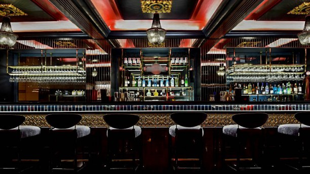 Maxime Restaurante Bar Vista do interior