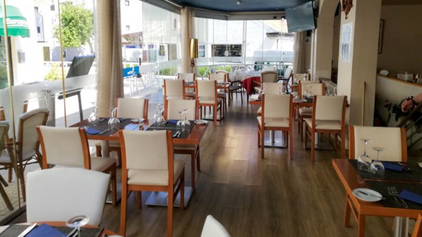Restaurante Ancora Vista do interior