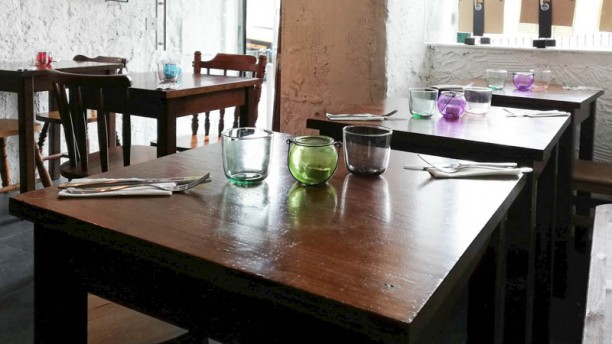 O Tainadas Restaurante & Bar Vista da sala