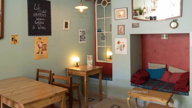 Bruta Flor Vista da sala