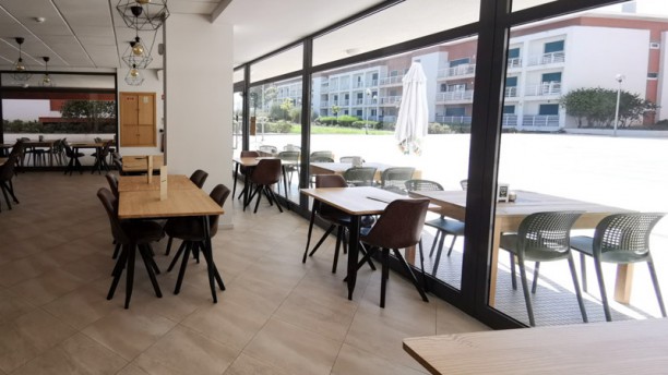 Pizzaria Memórias Fatiadas Vista da sala