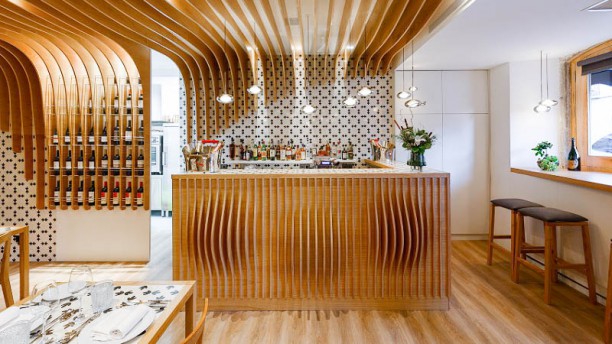 À Justa Vista da sala