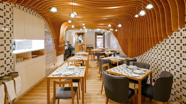 À Justa Vista da sala