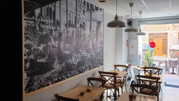 Cytrus Vista de la sala