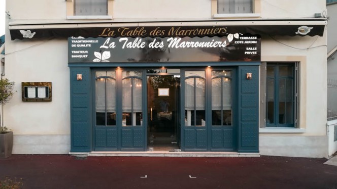 La Table des Marronniers - Restaurant - Saint-Maur-des-Fossés