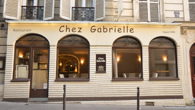 Chez Gabrielle - Restaurant - Paris