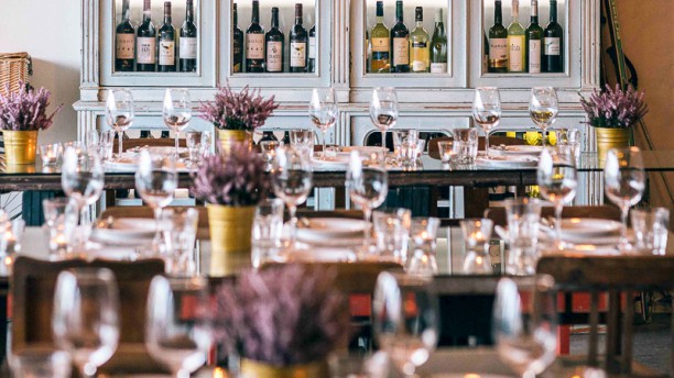 Saborear Vista da sala