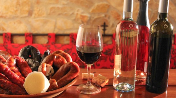 Romaria de Baco Detalhe da mesa