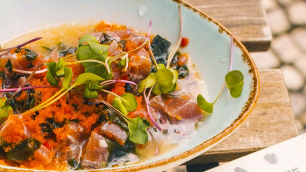 Trópico do Cais especialidade do chef