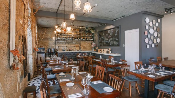 Casa das Muralhas Vista da sala