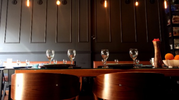 Organik Vista da sala