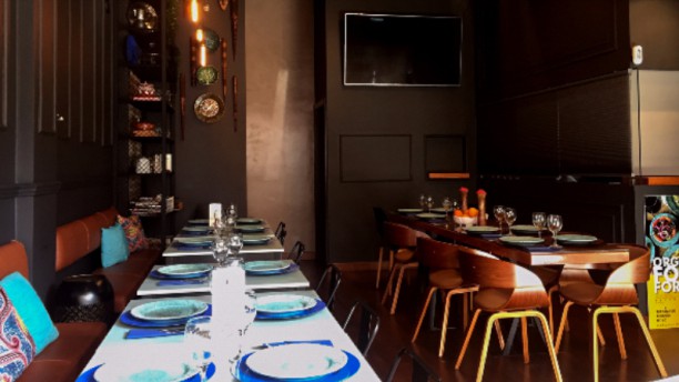 Organik Vista da sala