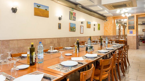 Adega Já Fumega vista do interior