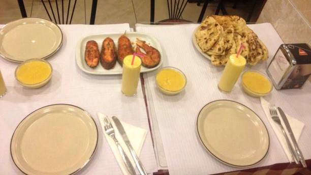 Nepal Curry House detalhe da mesa