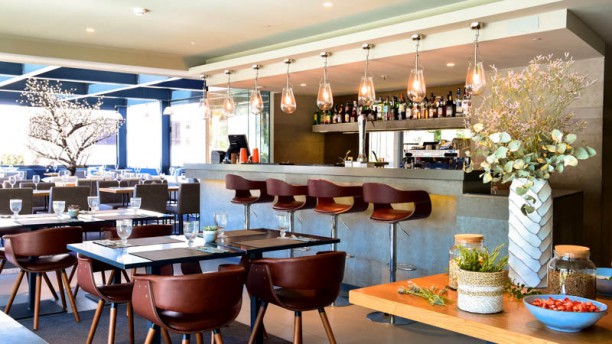 FUEL Restaurant & Bar Vista do interior