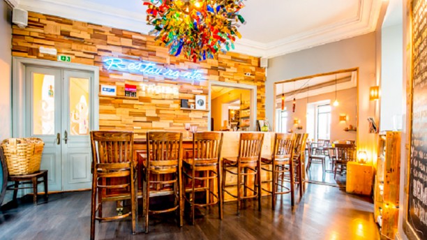 Tágide Wine&Tapas Vista do interior