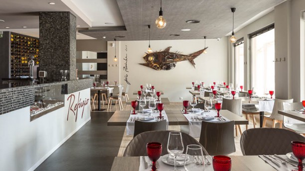 Restaurante Refúgio sala do restaurante