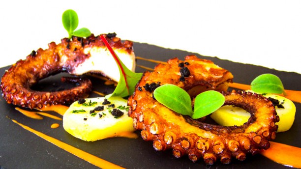 Le Tentazioni Piovra croccante patate e peperoni