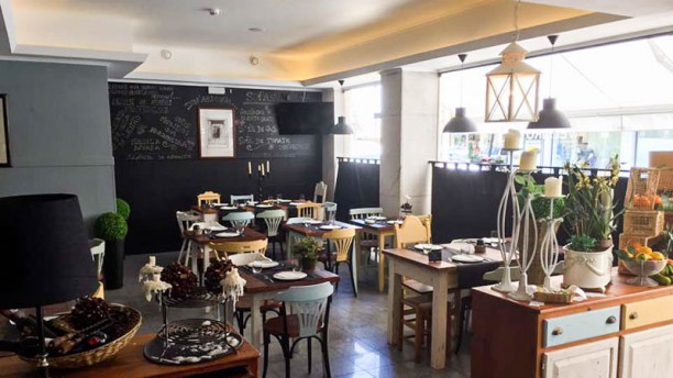 Don'Ardósia Sala do restaurante