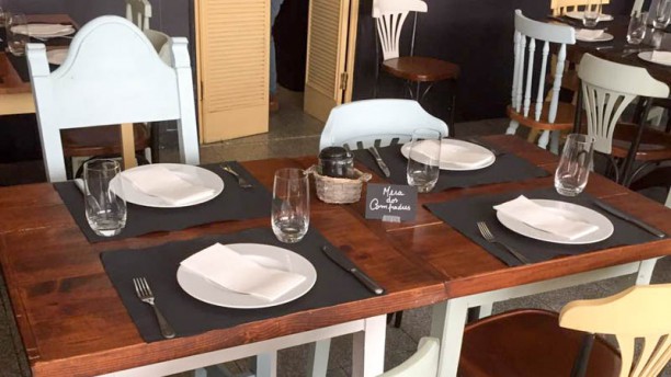 Don'Ardósia Sala do restaurante