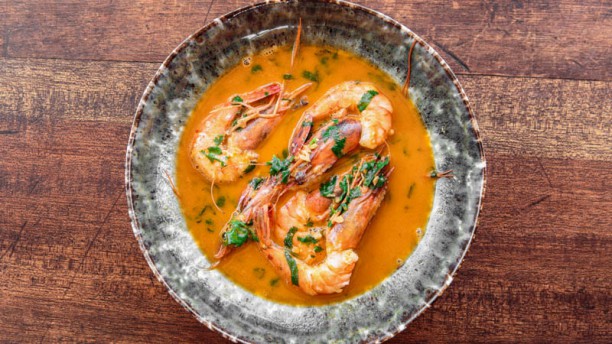 The Decadente Restaurante & Bar Sautéed prawns