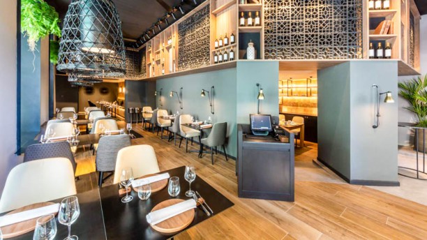 Asador contrapunto Vista del interior