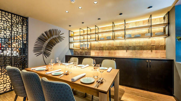 Asador contrapunto Vista del interior