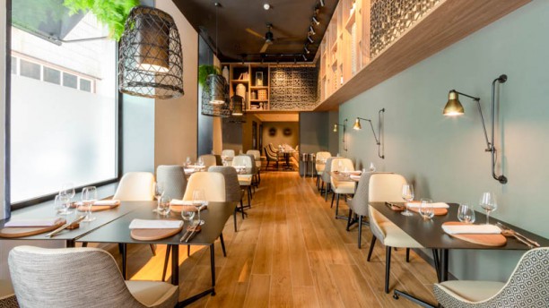 Asador contrapunto Vista del interior