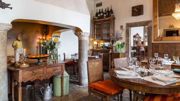 A Travessa Vista do interior