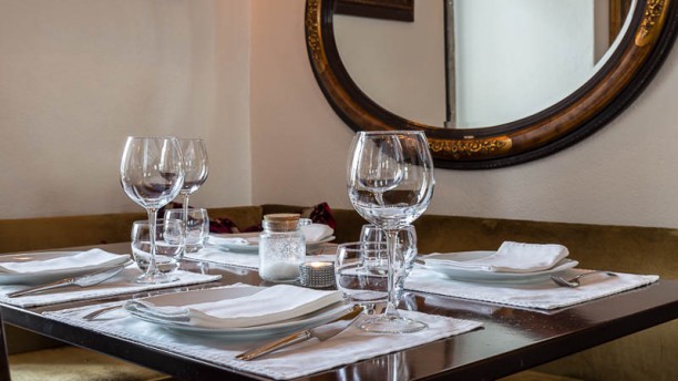 A Travessa Vista do interior