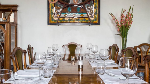 A Travessa Vista do interior