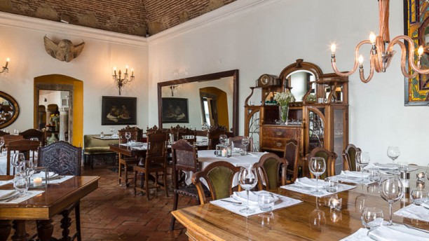 A Travessa Vista do interior