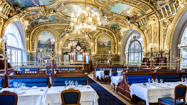 Restaurant Le Train Bleu Ã  Paris (75012), Gare de Lyon, Bastille - Menu