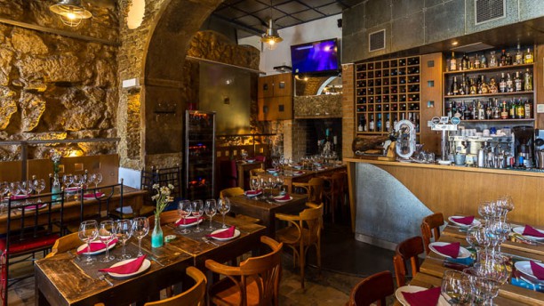 Le Petit Café Vista da sala