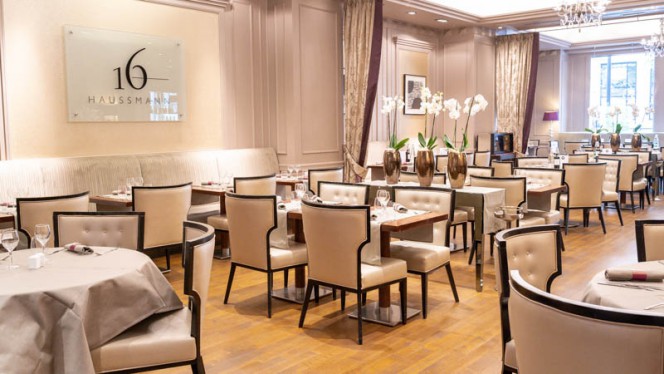 16 Haussmann - Paris Marriott Opera Ambassador hotel - Restaurant - Paris